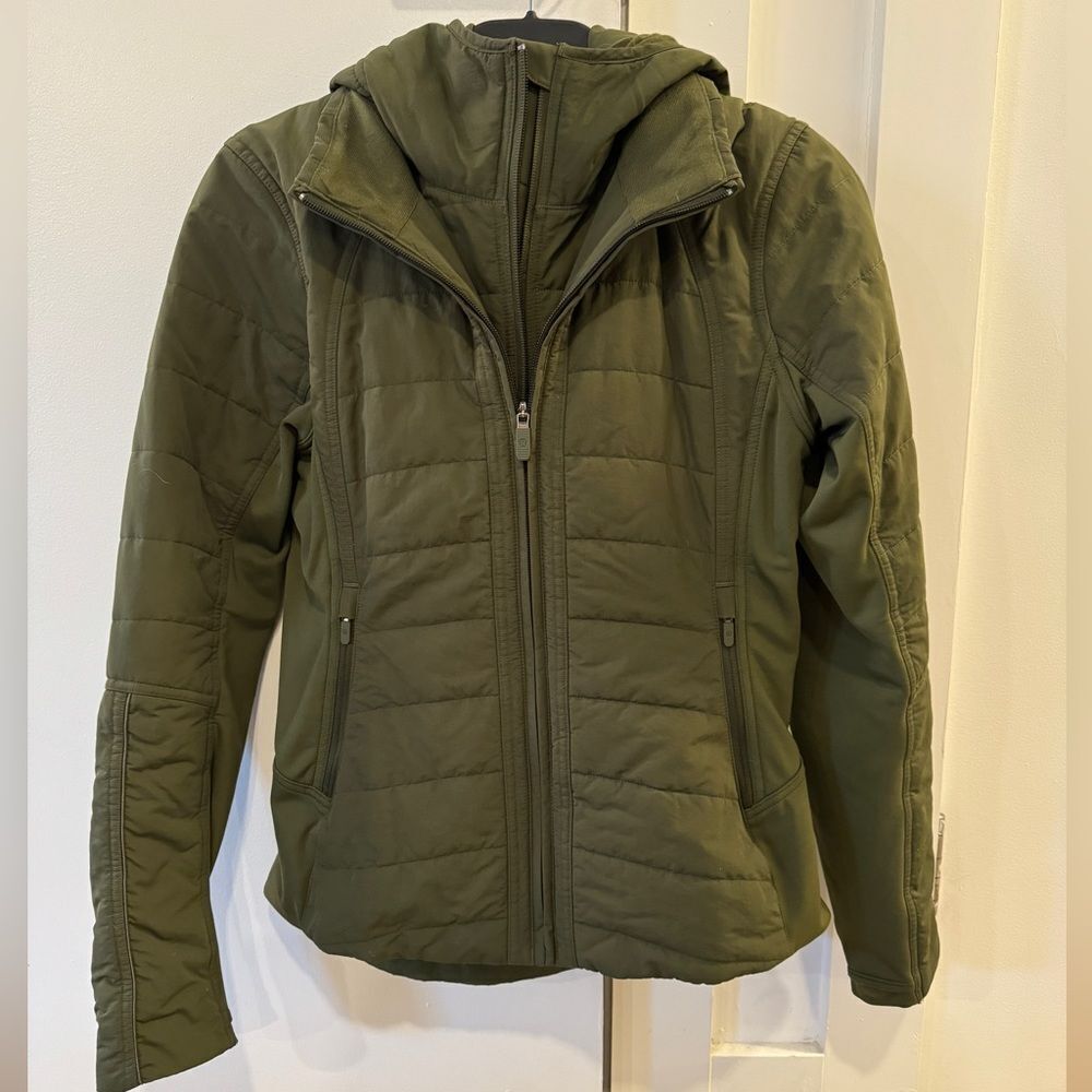 lululemon double lined hooded jacket